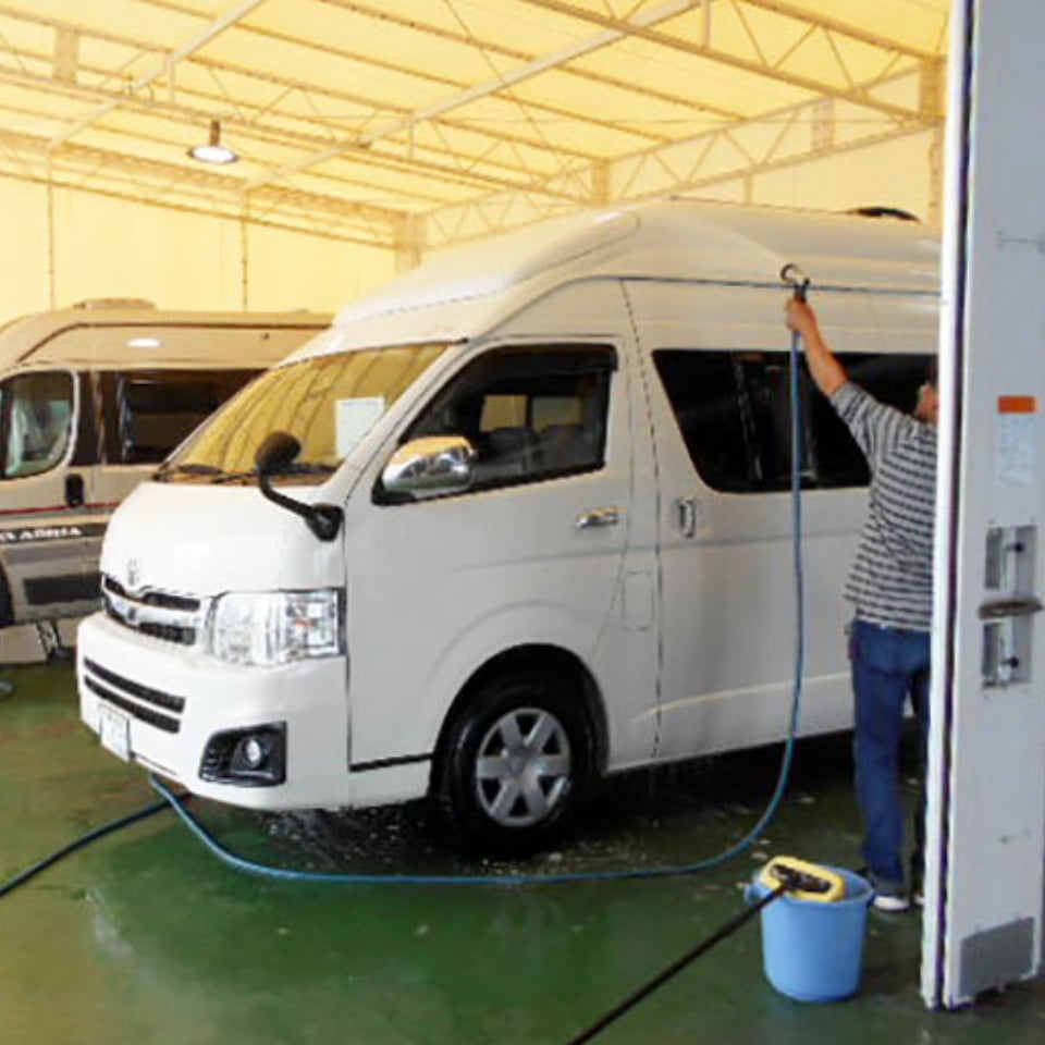 新車の点検・補償