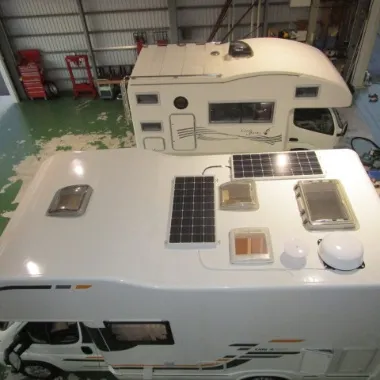 自動追尾BSアンテナの施工事例04