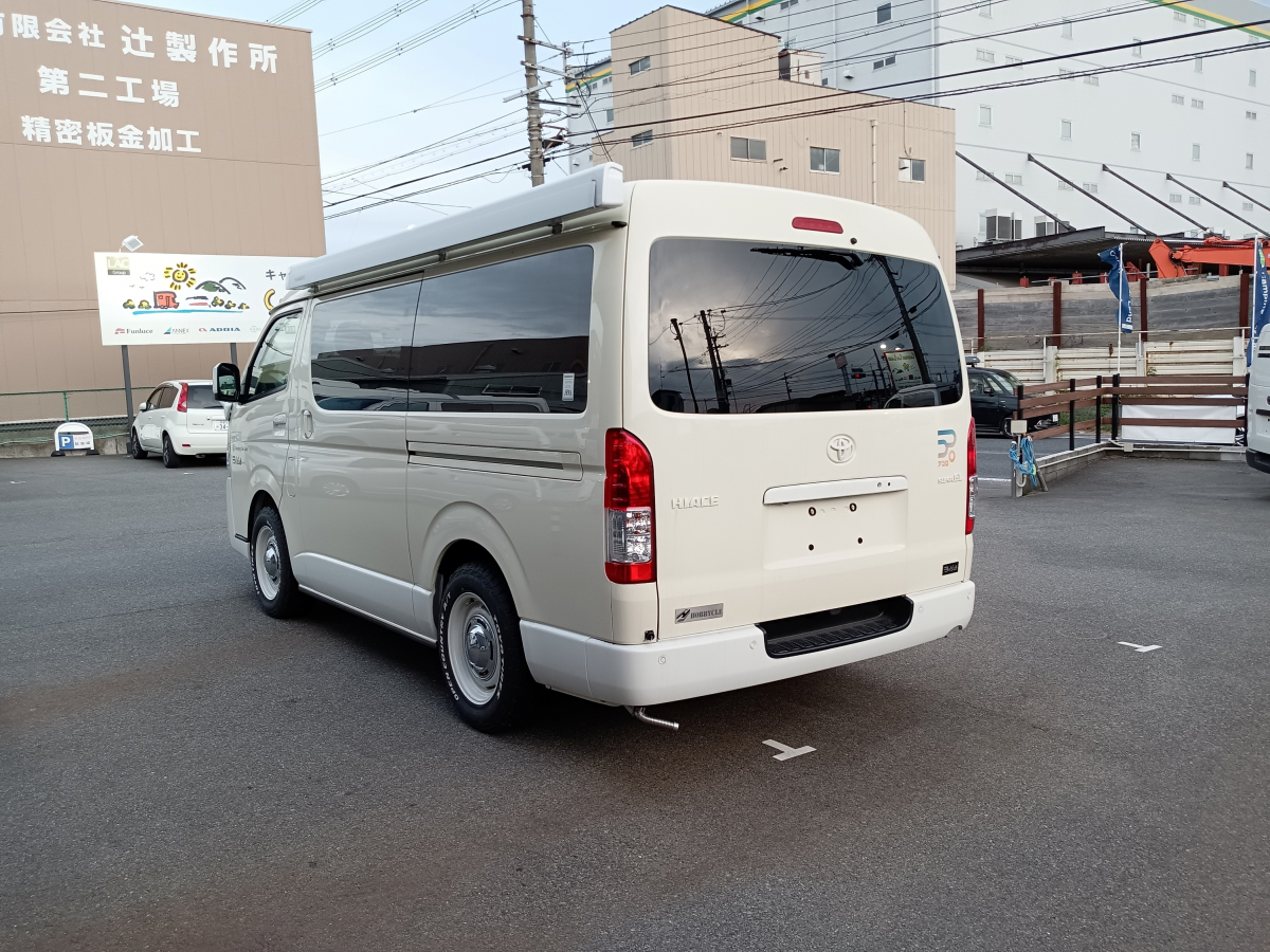 レクビィ ホビクル ワイド 2段ベット　荷物も積める　二人旅もファミリーにも使い勝手良いの画像