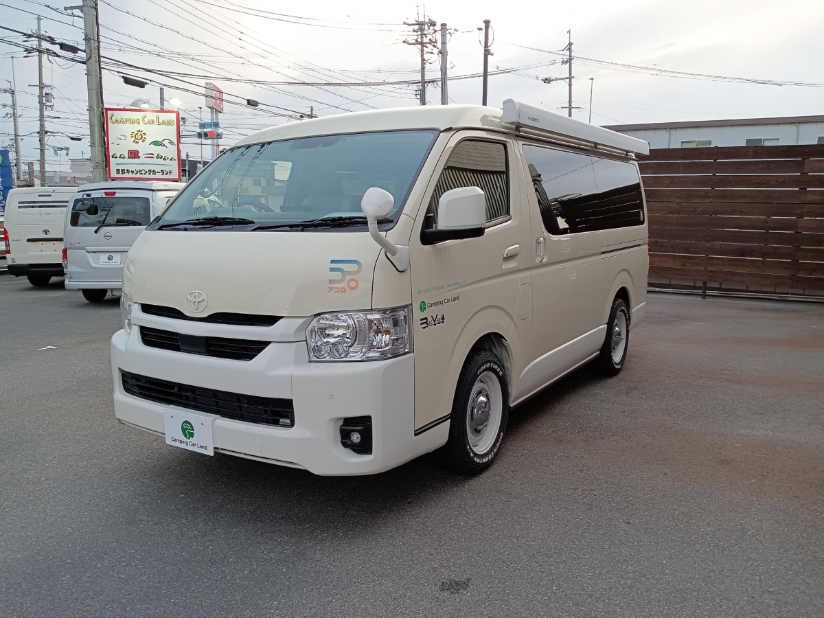 レクビィ ホビクル ワイド 2段ベット　荷物も積める　二人旅もファミリーにも使い勝手良いの画像