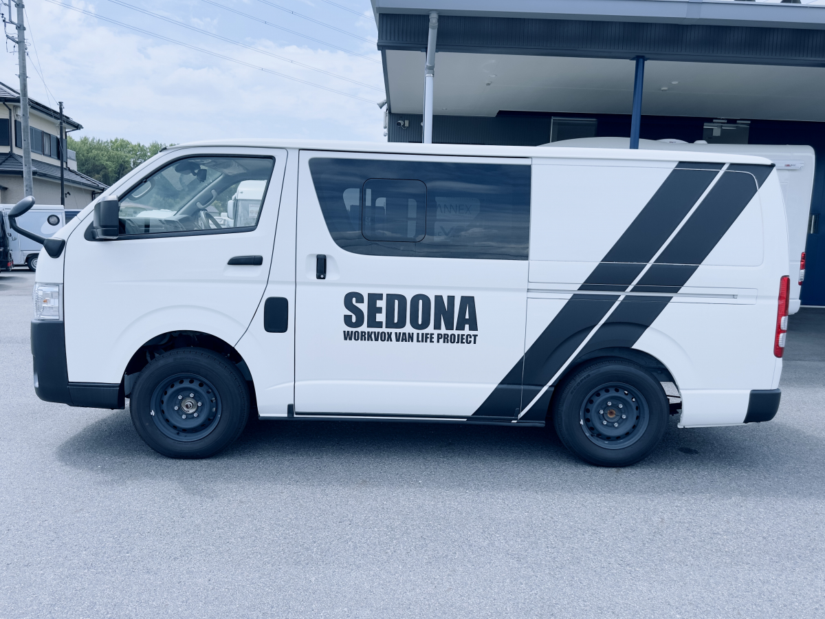 ワークヴォックス SEDONA typeⅢ 近年のバンライフ・ムーブメントの先駆けとなった、非常にデザイン性の高いモデル!の画像
