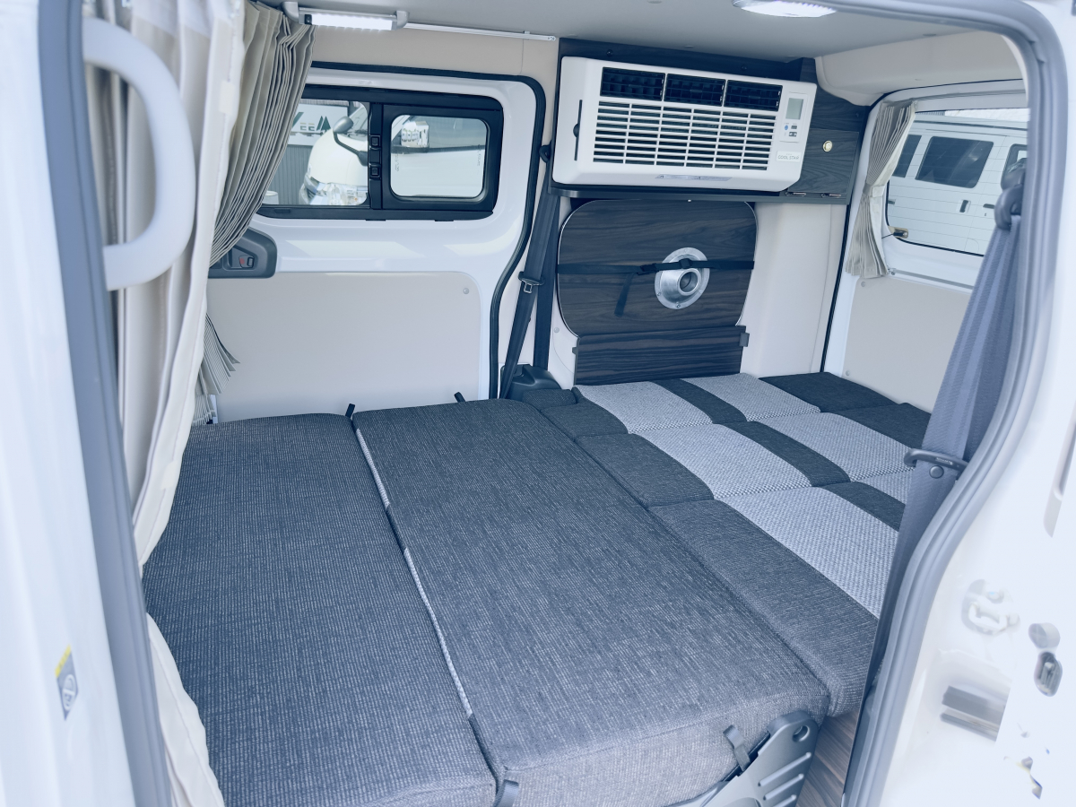 キャンピングカー広島 POP.COM Jr Camper-R coolpack 軽キャンパーの枠を超えた実用性と、夏場の快適性を追求したエポックメイキングな一台です。の画像