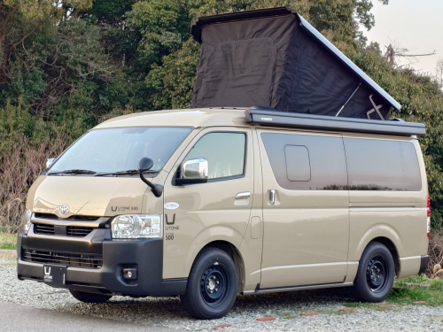 アネックス UTONE500 CP+ クーラーパッケージプラス　2WD-D　圧倒的な室内空間を誇るUTONE500　エレベーティングルーフがついて子供も笑顔になる!