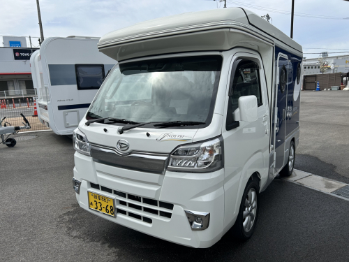 インディアナRV インディ727  軽キャンパーの枠を超えた本格派アルミボディ・キャブコン