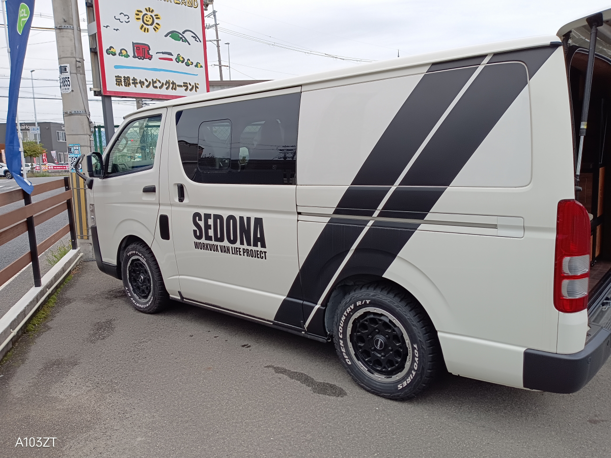 ワークヴォックス SEDONA typeⅢ 目を引くボディ☆の画像