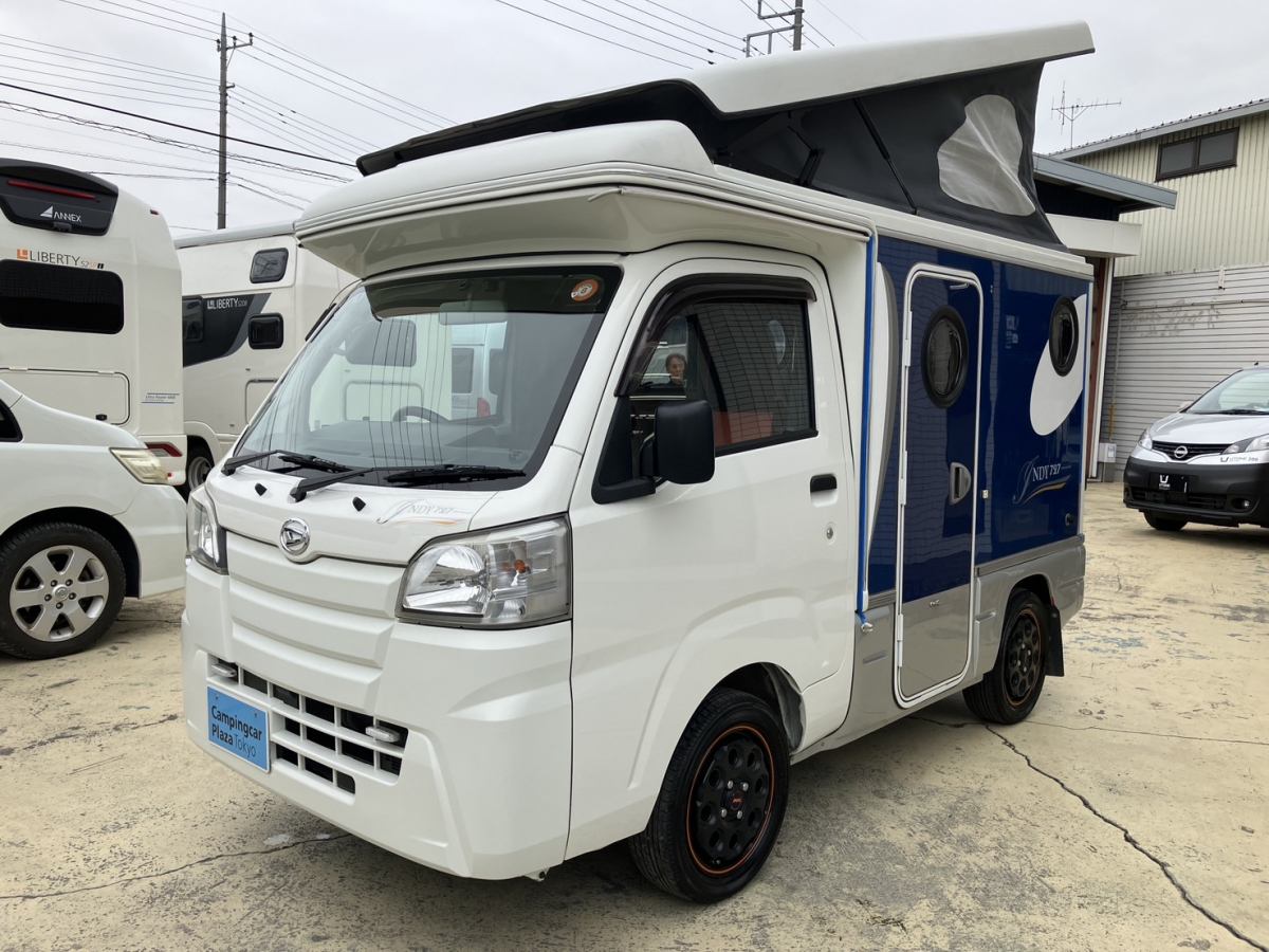  インディ727 ポップな軽キャンパー　インディ727　ポップアップルーフの画像
