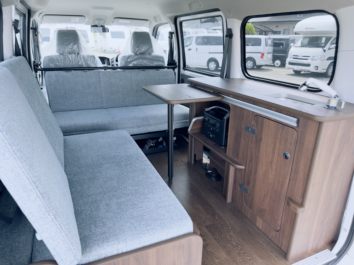 キャンパー鹿児島 Libero  2WD　普段使いもOKなコンパクトキャンピングカー!!の画像