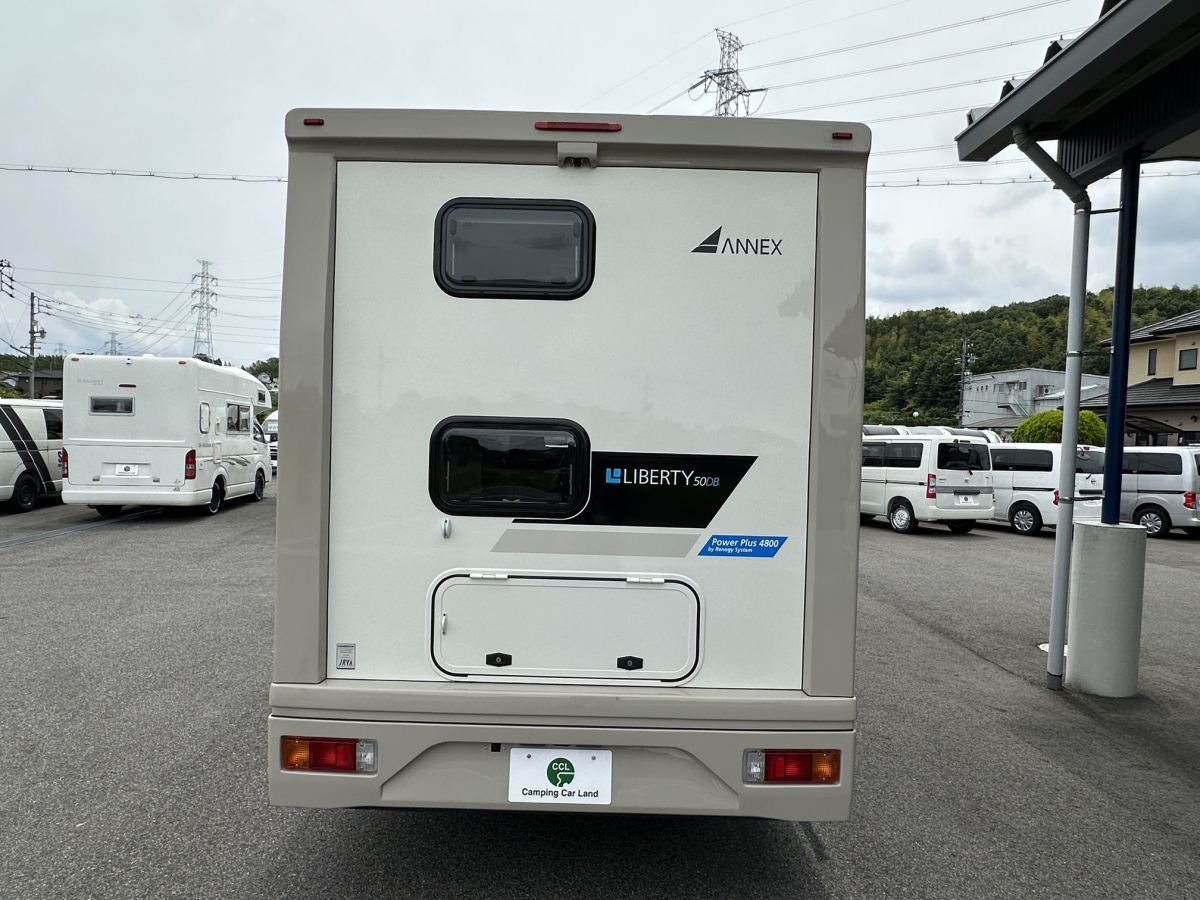 アネックス LIBERTY 50DB 扱いやすさを求めた5mサイズのキャブコンです!の画像