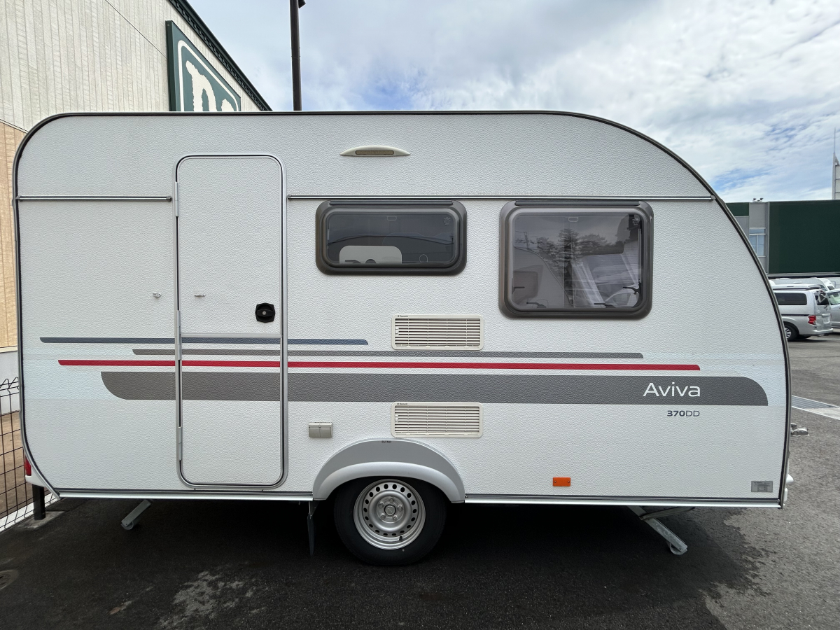 ADRIA AVIVA 370 DD 普通車免許でけん引できる軽量でマルチなトレーラー!の画像