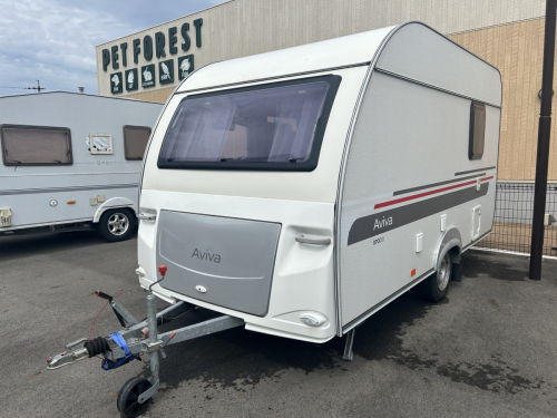 ADRIA AVIVA 370 DD 普通車免許でけん引できる軽量でマルチなトレーラー!