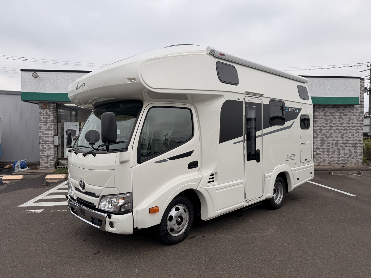 アネックス LIBERTY 52DB i_ExtraPower2400 4WD　ディーゼルターボ　寒冷地仕様入庫!床暖房システム搭載、国内最高峰の断熱性能と居住性を備えたプレミアムキャブコン!の画像