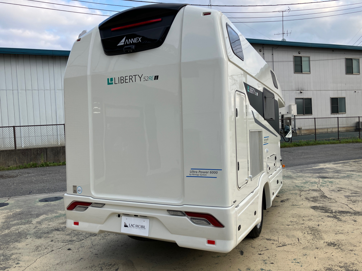 アネックス リバティ 52REi  Ultra Power 6000 圧倒的なプライベート空間!リアエントランス仕様のキャブコン「LIBERTY52REi」の画像