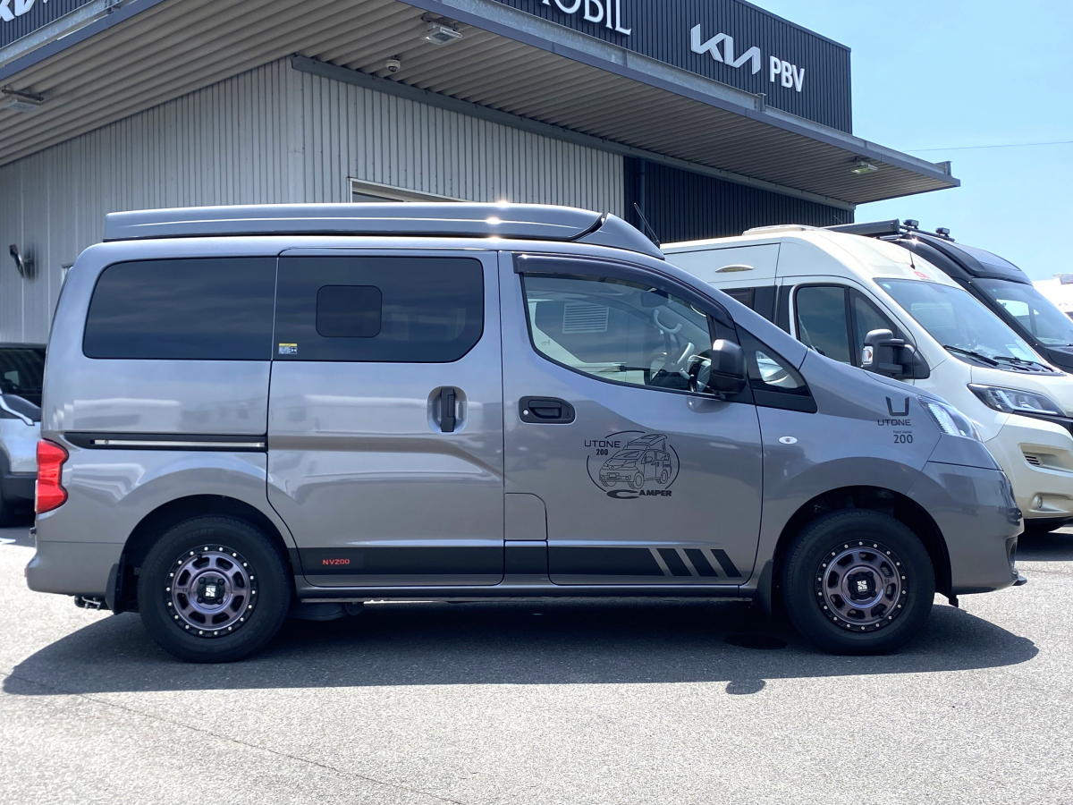 アネックス UTONE200  街乗りから本格車中泊まで。NV200ベースの機動力を活かしたスモールキャンパー。の画像