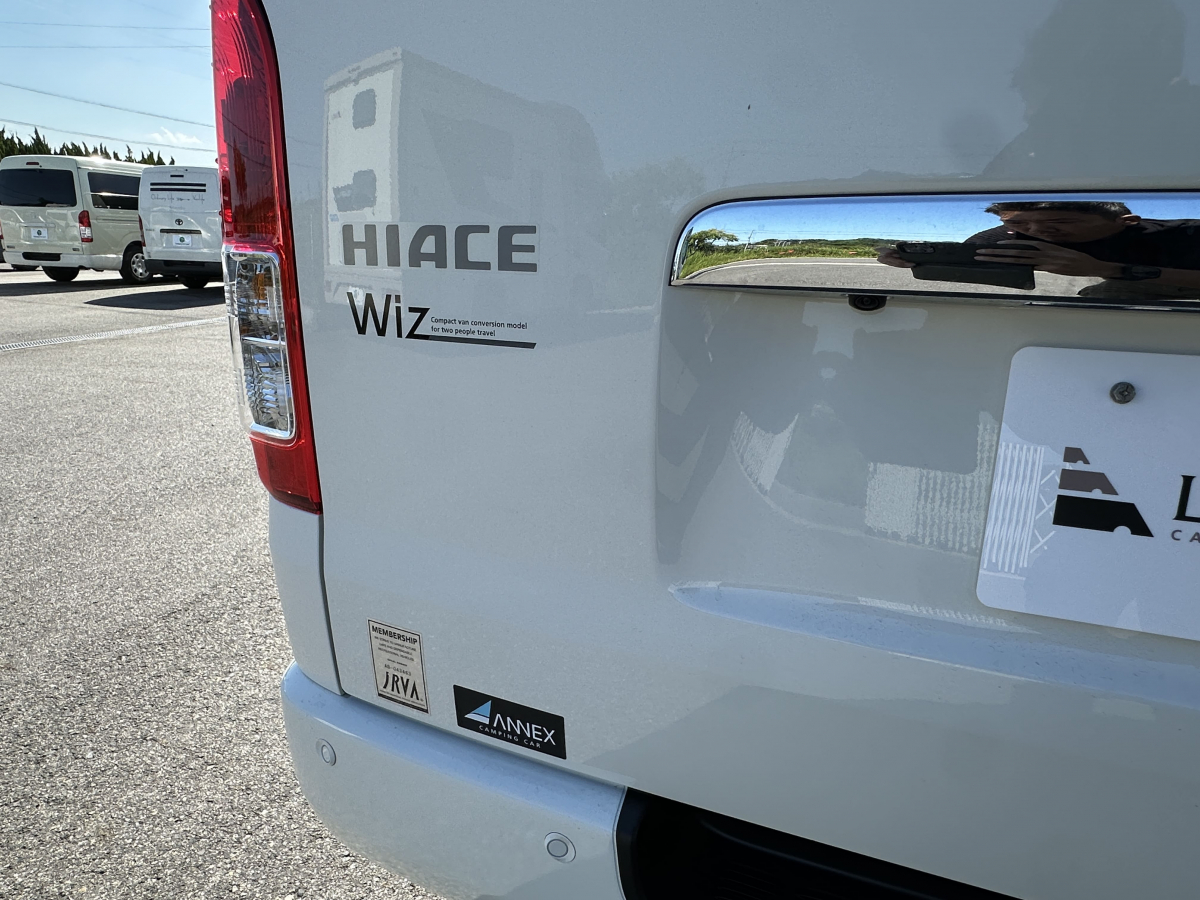 アネックス Wiz ホームエアコン仕様 ご夫婦+ワンちゃん旅に最適な車両サイズ!の画像