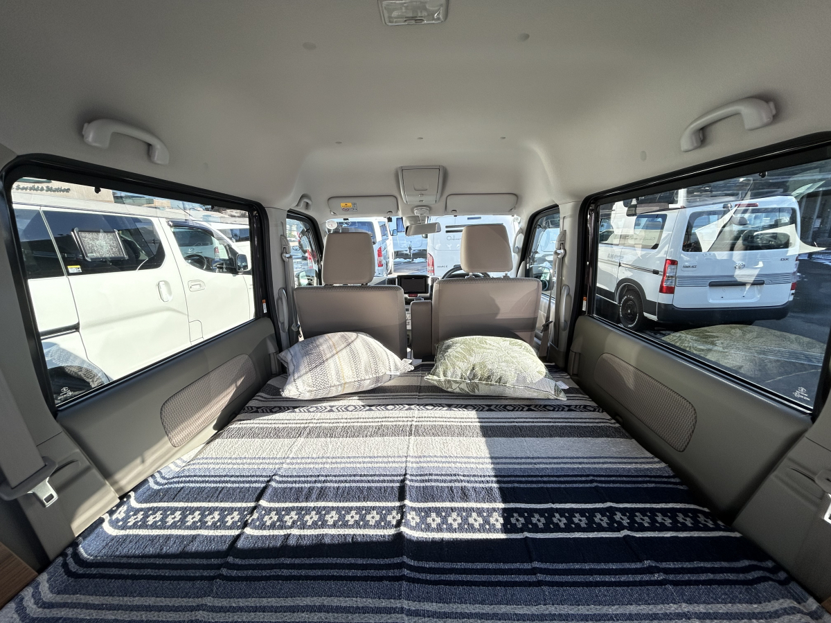 その他 エヴリィワゴン 軽キャンパーで快適な車中泊を!の画像