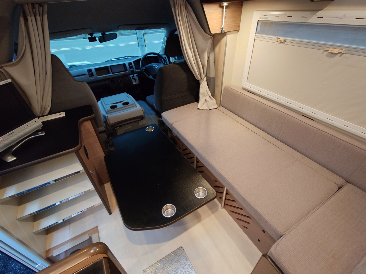 アネックス LIBERTY NS-S 平成25年式　ANNEX名車「リバティNS-S 4WD」ハイエースベースのスタイリッシュキャブコンの画像