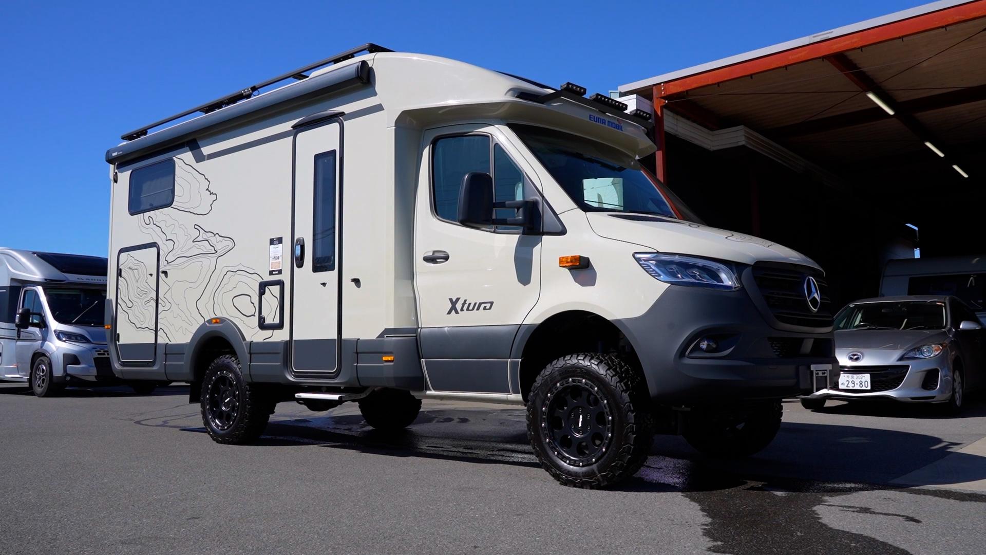 ユーラモービルの4×4キャンピングカー「Xtura」を紹介
